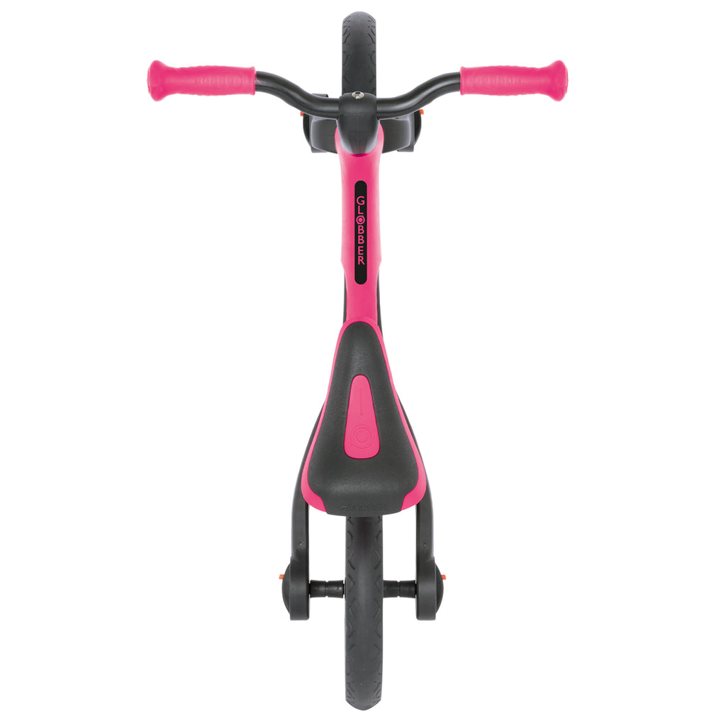 Globber-Go-Bike-Elite-Balance-Bike-Fuchsia-Pink-Top-View