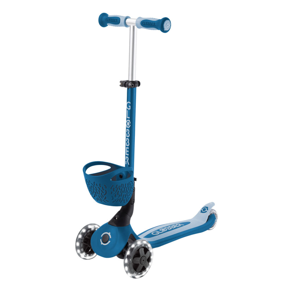 Globber-Go-Up-Baby-Lights-360-Blue-Scooter-Bar
