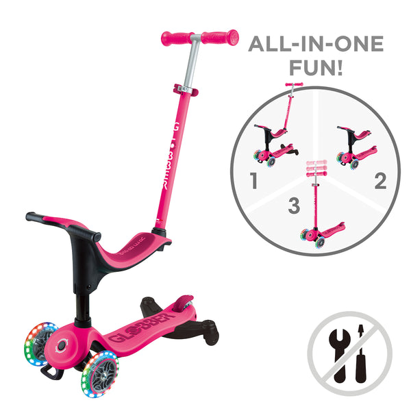 Globber-Go-Up-Sporty-360-Scooter-Pink-Detail