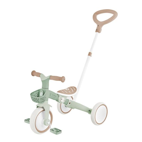 Globber-Learning-Trike-2in1-PLUS-Ecologic-Pistachio-With-Handle
