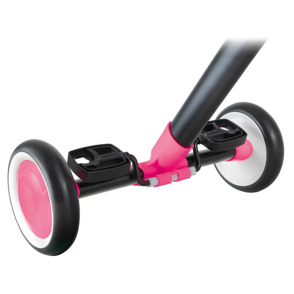 Globber-Learning-Trike-2in1-Pink-Close-Up-View