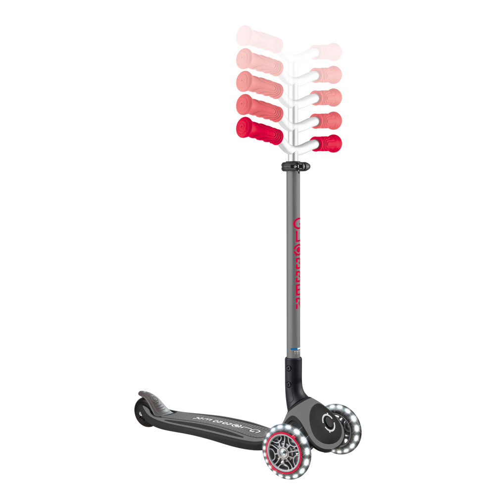 Globber-Master-Lights-Scooter-Black-Handlebar-Adjust