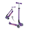 Globber-Primo-Foldable-Plus-Lights-Purple-Pastel-Pink-Fold