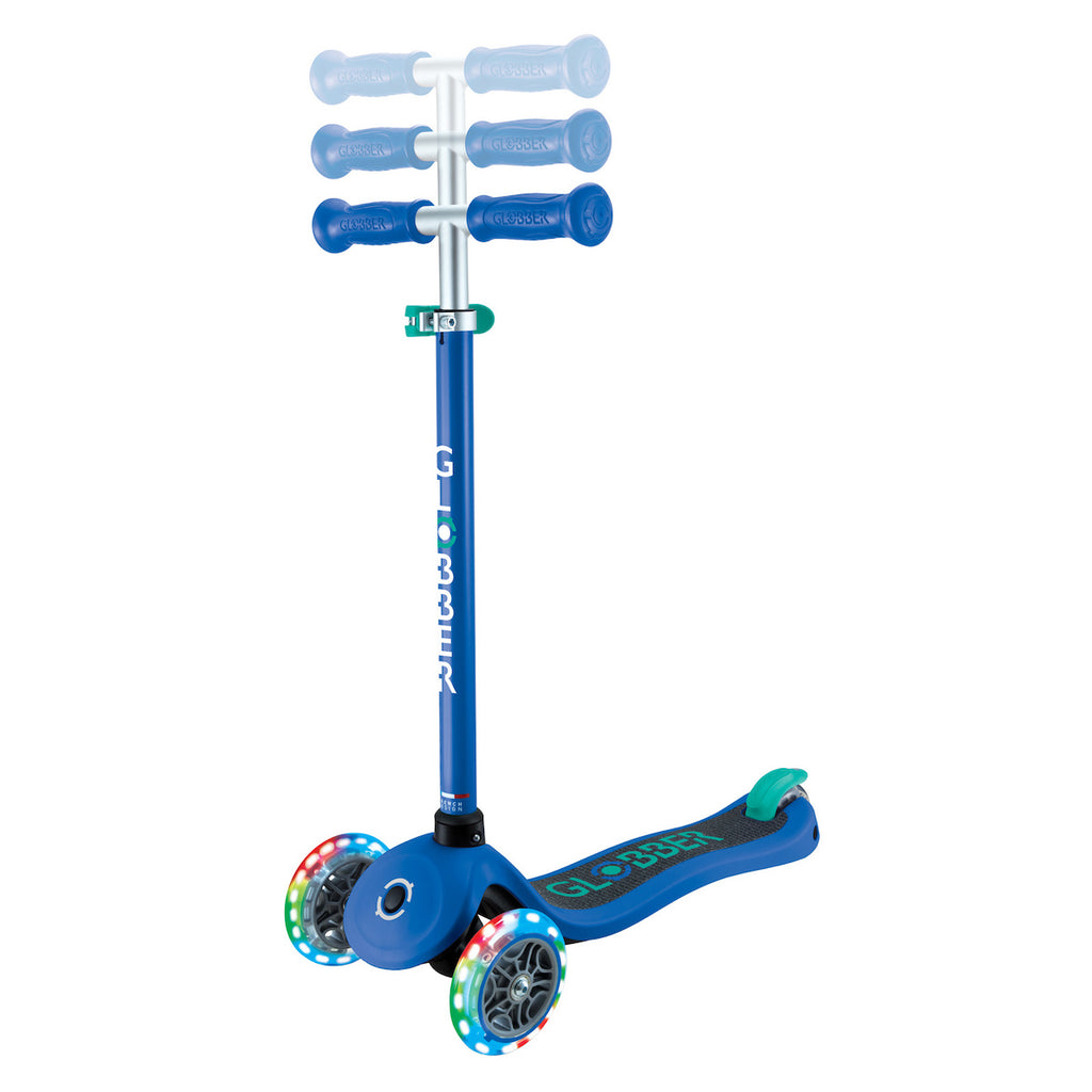 Globber-Primo-Lights-V2-Toddler-Scooter-Navy-2