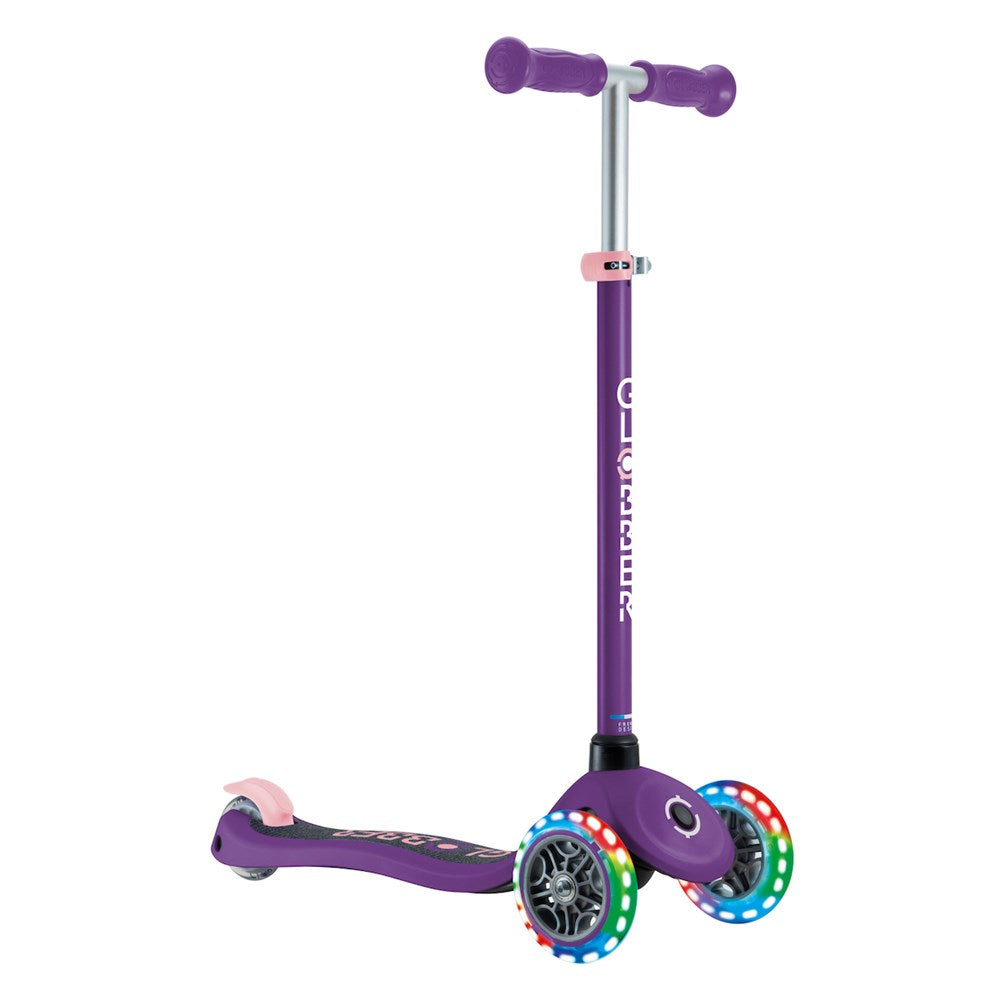 Globber-Primo-Lights-V2-Toddler-Scooter-Purple