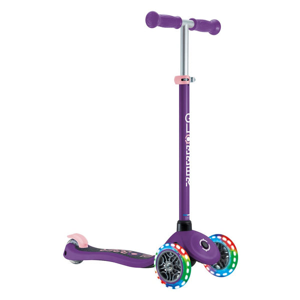 Globber-Primo-Lights-V2-Toddler-Scooter-Purple