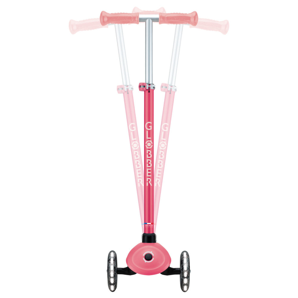 Globber-Primo-Plus-Glow-Lights-Pink-Bar-Movement