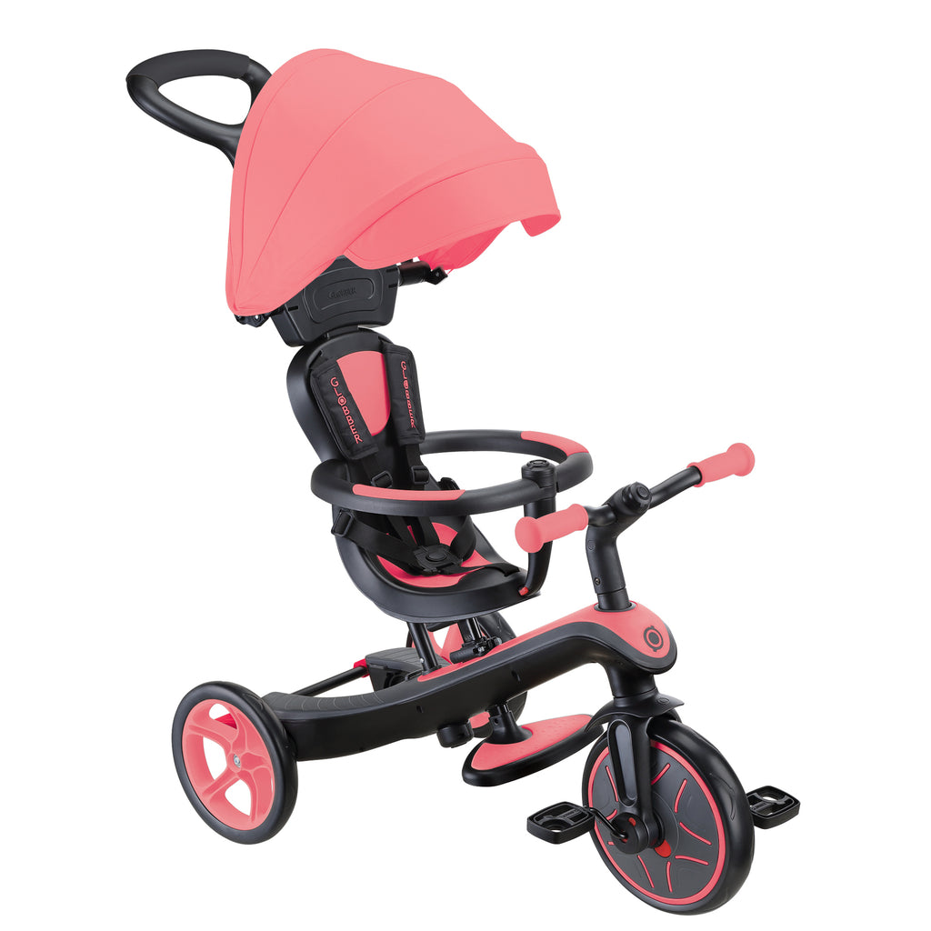 Globber-Explorer-Trike-4-in-1-Coral-Main