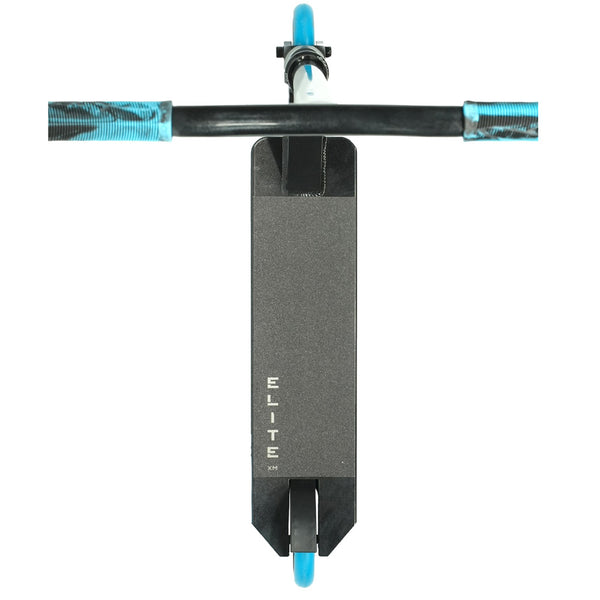 Grit Elite XM Scooter in Black Metallic Top View