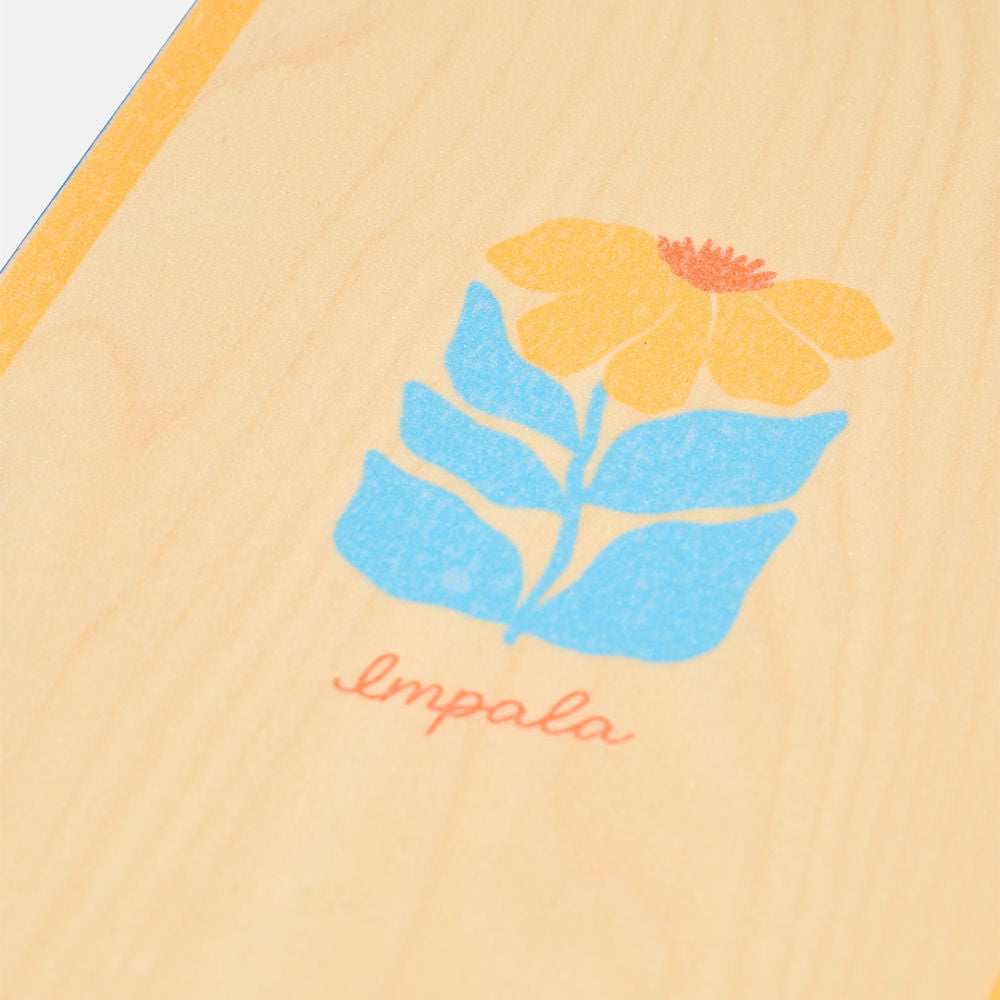 Impala-Sirena-Longboard-Deck-Logo
