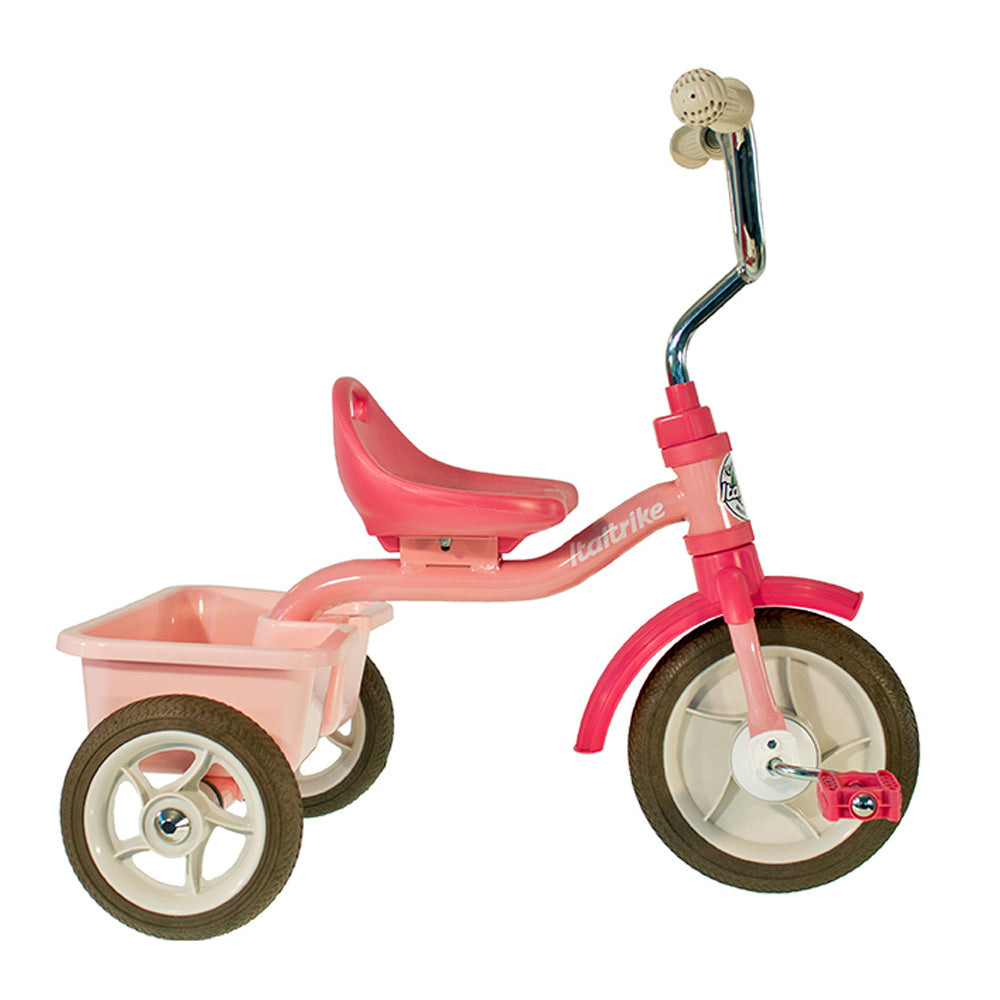 Italtrike 10inch Transporter Trike Rose Garde Pink Side