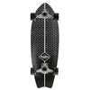 MINDLESS-Surf-Skate-Fish-Tail-Skateboard-Complete-Balck
