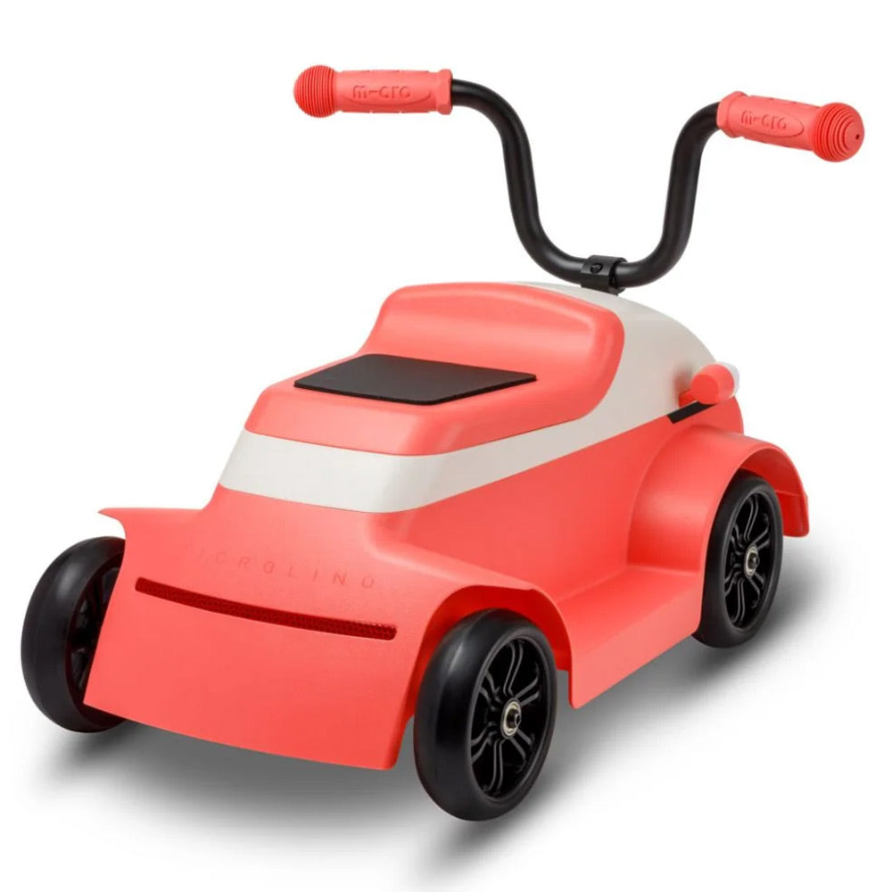 Micro-Mini-Microlino-Ride-On-Coral-Pink-Back-Angle-View
