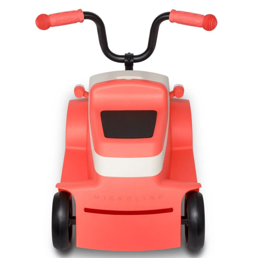 Micro-Mini-Microlino-Ride-On-Coral-Pink-Back-View