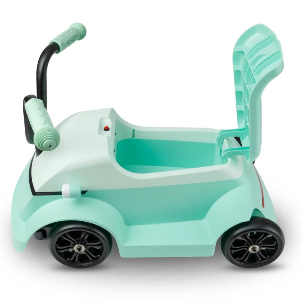 Micro-Mini-Microlino-Ride-On-Mint-Side-View-Seat-Open