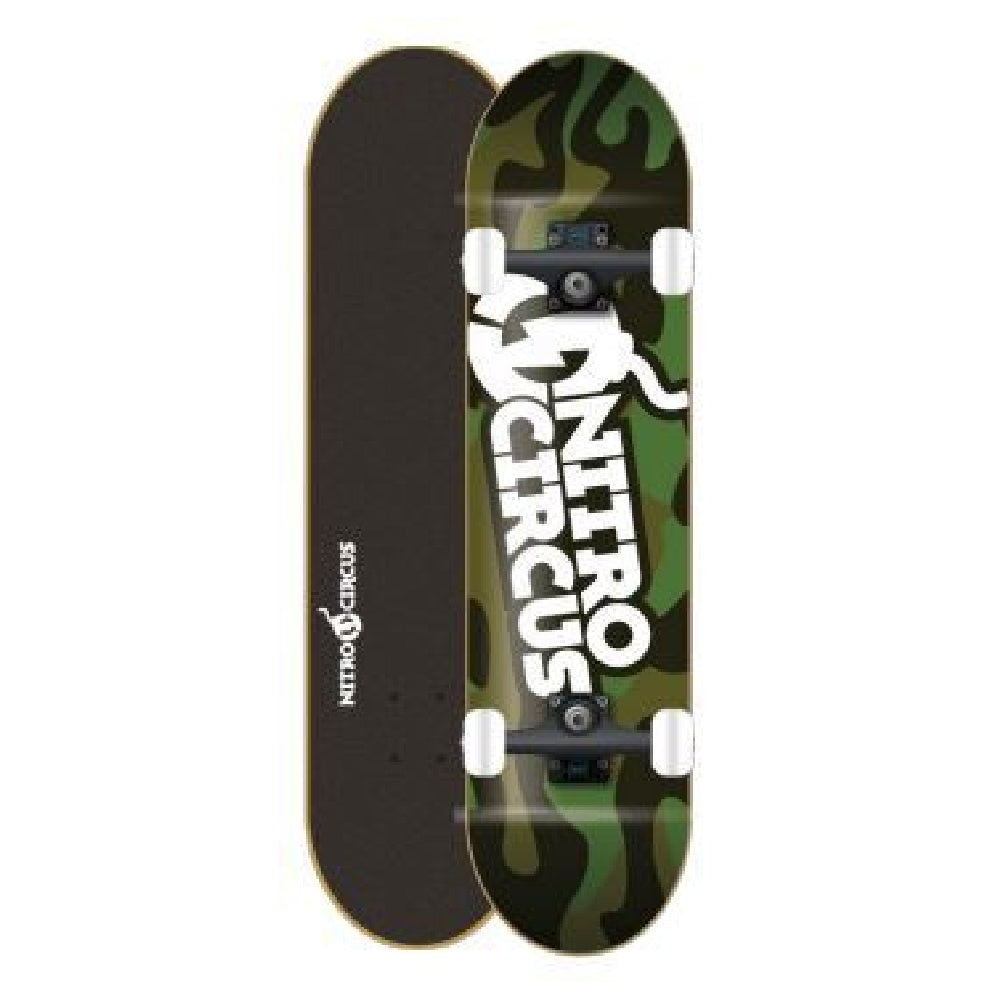 Nitro-Circus-Skateboard-Complete-Camo-Showing-top-and-bottom