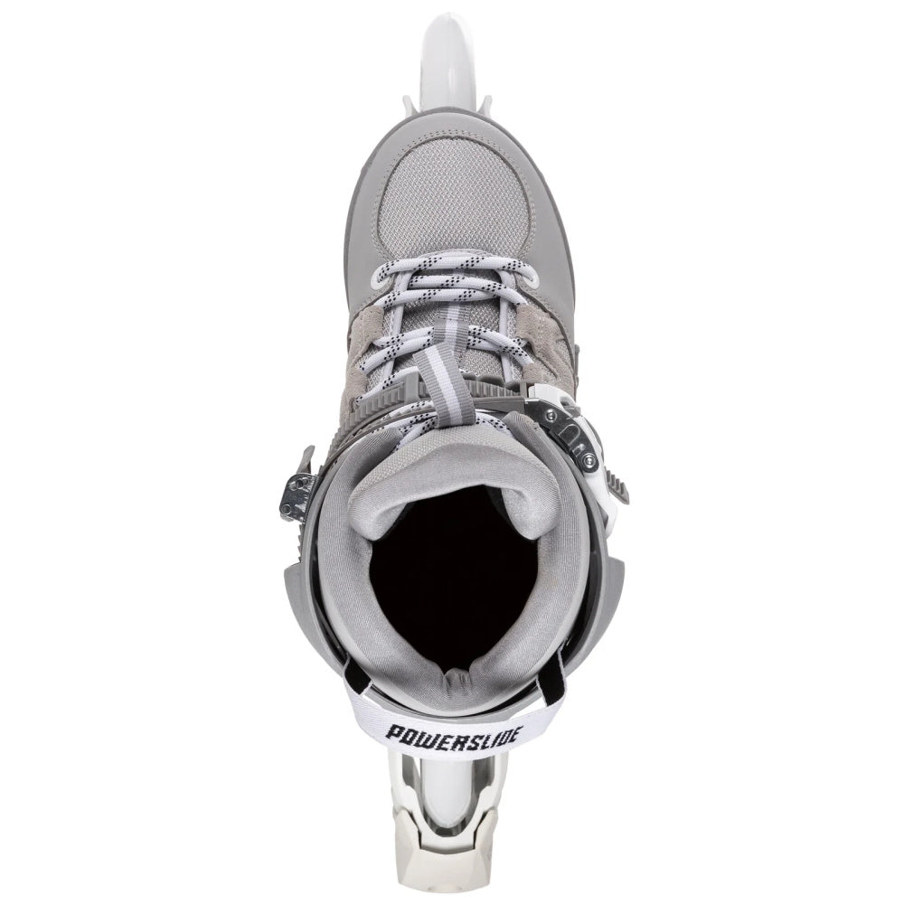 POWERSLIDE-Phuzion-Argon-Cement-110mm-Inline-Skate-Top-View
