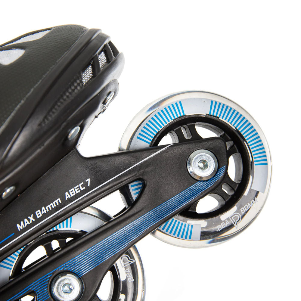 PlayLife-80-Uno-Inline-Skates-Black-Close-Up-Wheel