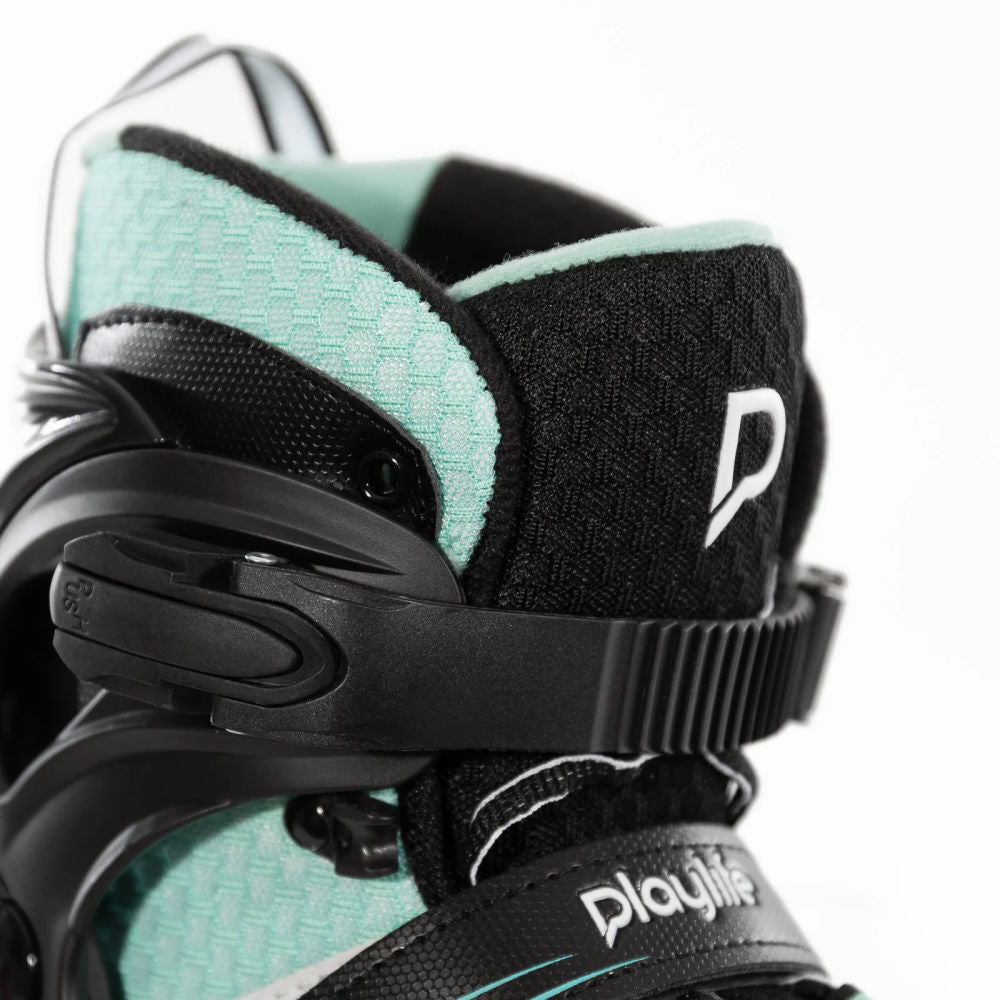 PlayLife-84-Flyte-Inline-Skates-Teal-Close-Up