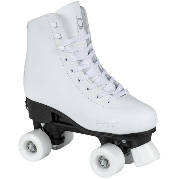 PlayLife-Classic-Size-Adjustable-Roller-Skates-White
