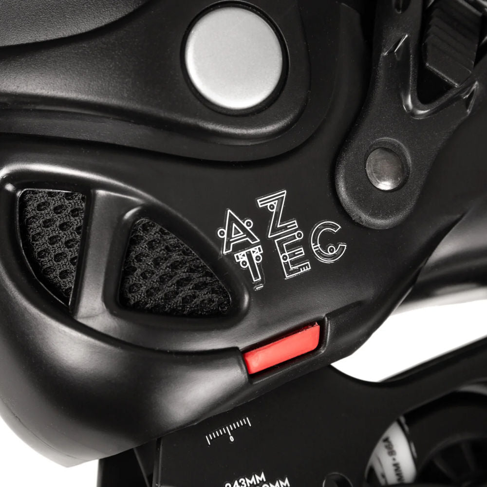 Playlife-Aztec-Inline-Skate-Black-Brand-Close-Up-View