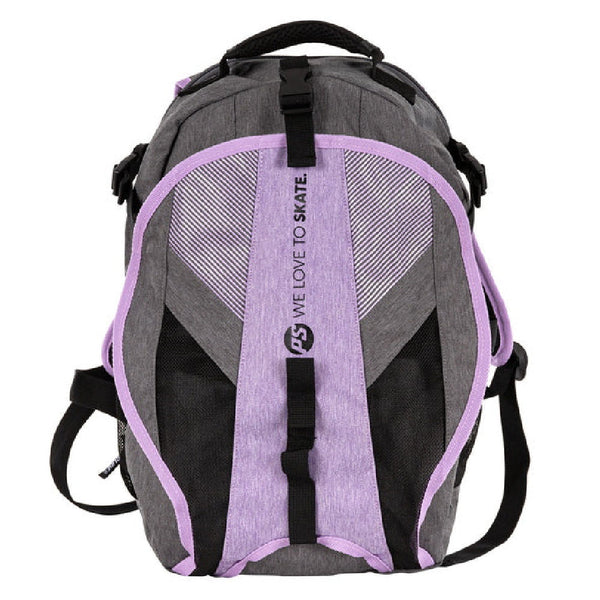 Powerslide-Fitness-Backpack-Dark-Grey_Purple-Back