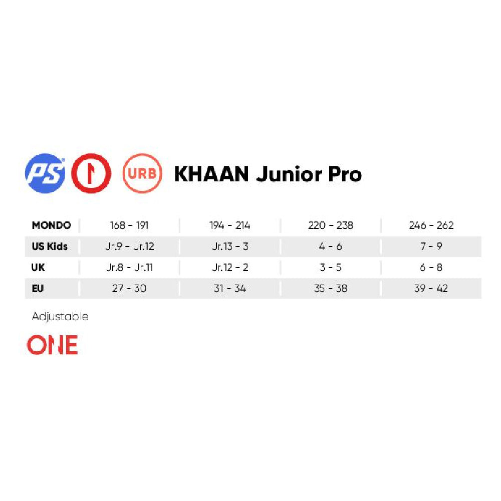 Powerslide-Khaan-Junior-Pro-Inline-Skates-Black-Size-Chart