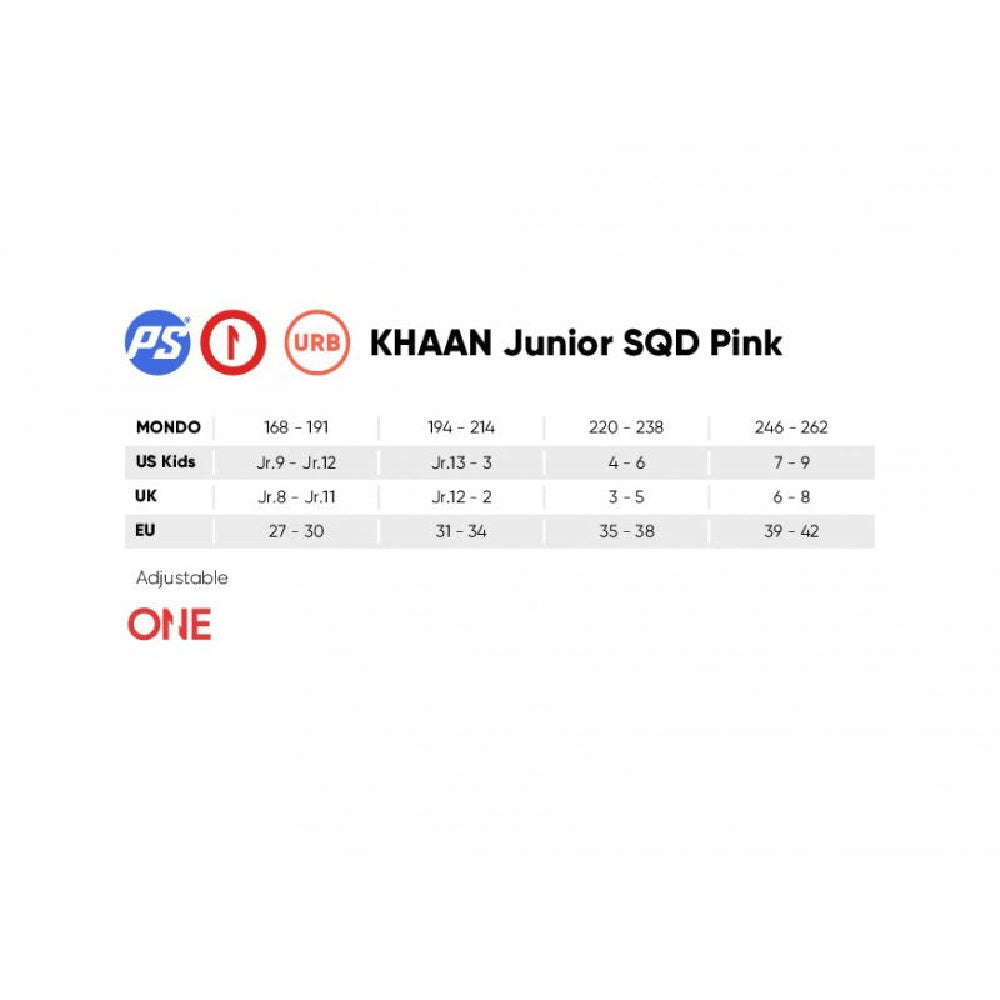 Powerslide-Khan-Adjustable-Inline-Skates-Pink-Size-Chart