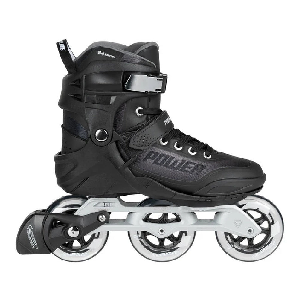 Powerslide-Krypton-Phuzion-100-Inline-Skates-Chrome-Side