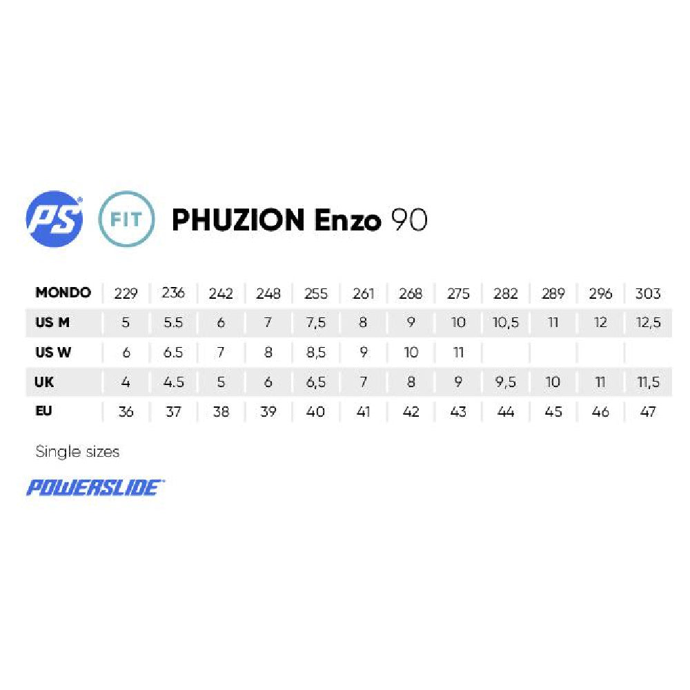 Powerslide-Phuzion-Enzo-BW-90-Size-Chart