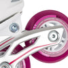 Powerslide-Phuzion-Universe-Adjustable-4-Wheel-Inline-Skate-Pink-Close-Up-Wheels
