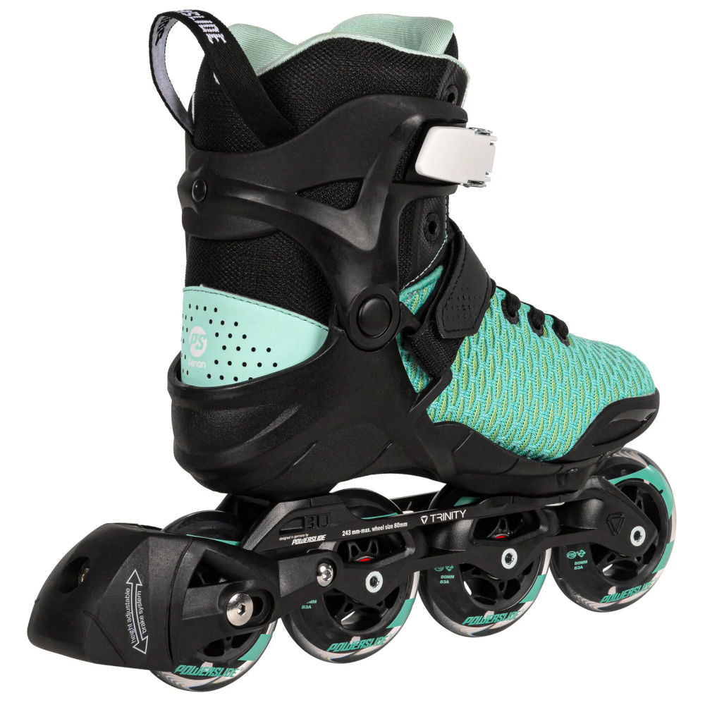 Powerslide-Phuzion-Xenon-Ladies-80-Inline-Skates-Rear-View