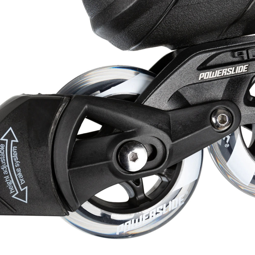 Powerslide-Phuzion-Xenon-Mens-90-Inline-Skates-Brake-View