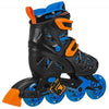 RDS-Tracer-Boys-Adjustable-Inline-Skates-Blue-Orange-Angle