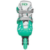 RDS-Tracer-Girls-Adjustable-Inline-Skates-Mint/White-Front