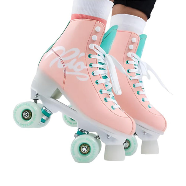 RIO-Script-Roller-Skate-Peach-In-Use