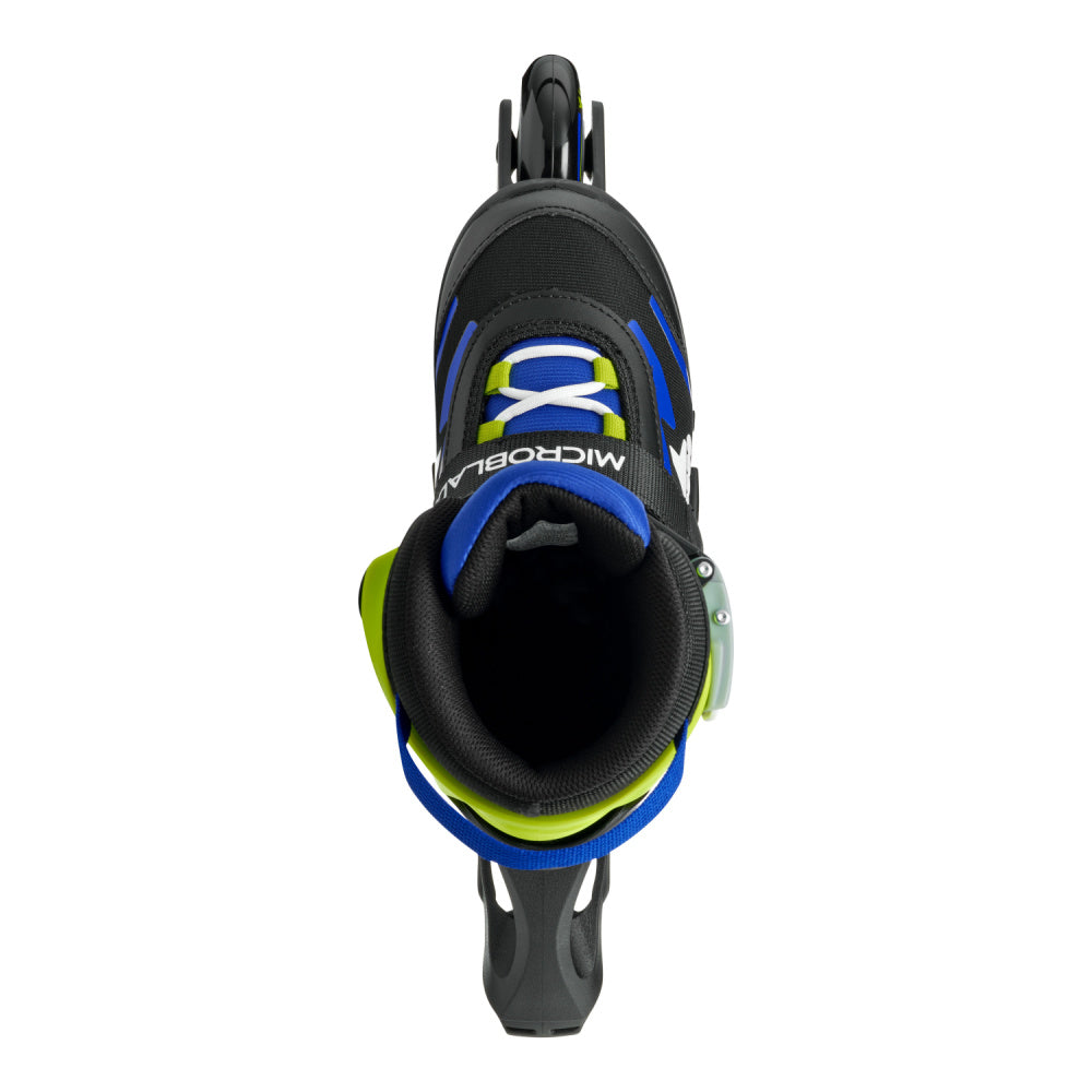 Rollerblade-Microblade-Junior-Adjustable_-Inline-Skate-Black-Blue-Top-View