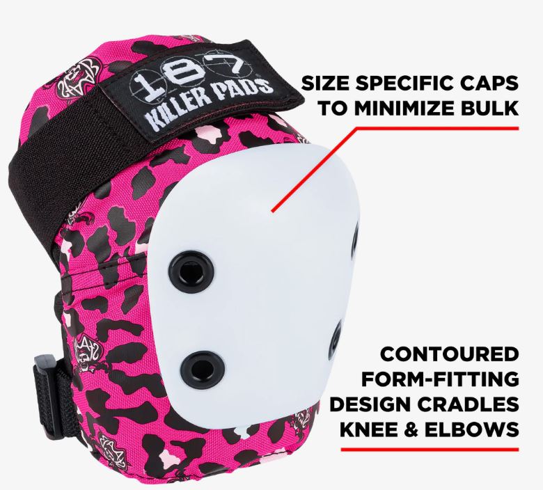 187-Killer-Pads Junior-Six-Pack-Pink-Knee-Pad-Detail