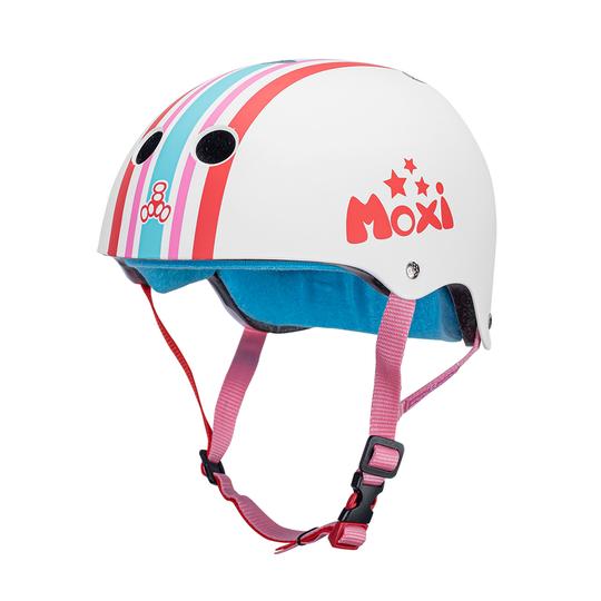 Triple-8-THE-Certified-Sweat-Saver-Helmet - Moxi-Stripey