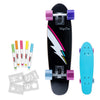 Triple-8-Wipeout-Lightning-Bolt-MINI-Skateboard-Complete