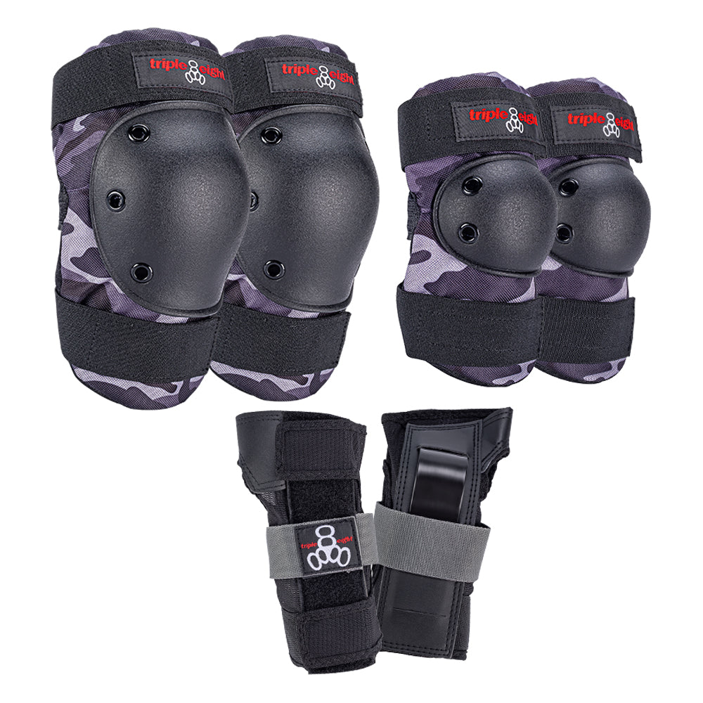 Triple-8 -ri Pack-Charcoal-Camo-JUNIOR