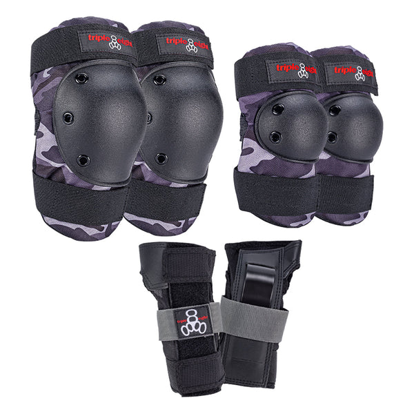 Triple-8 -ri Pack-Charcoal-Camo-JUNIOR