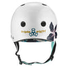 Triple 8 THE-Certified-Sweat-Saver-Helmet-Floral-Rear