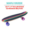 Wipeout-Triple-8-Wipeout-Rainbow-MINI-Skateboard-Complete-Top-Rainbow-KickTail-Feature