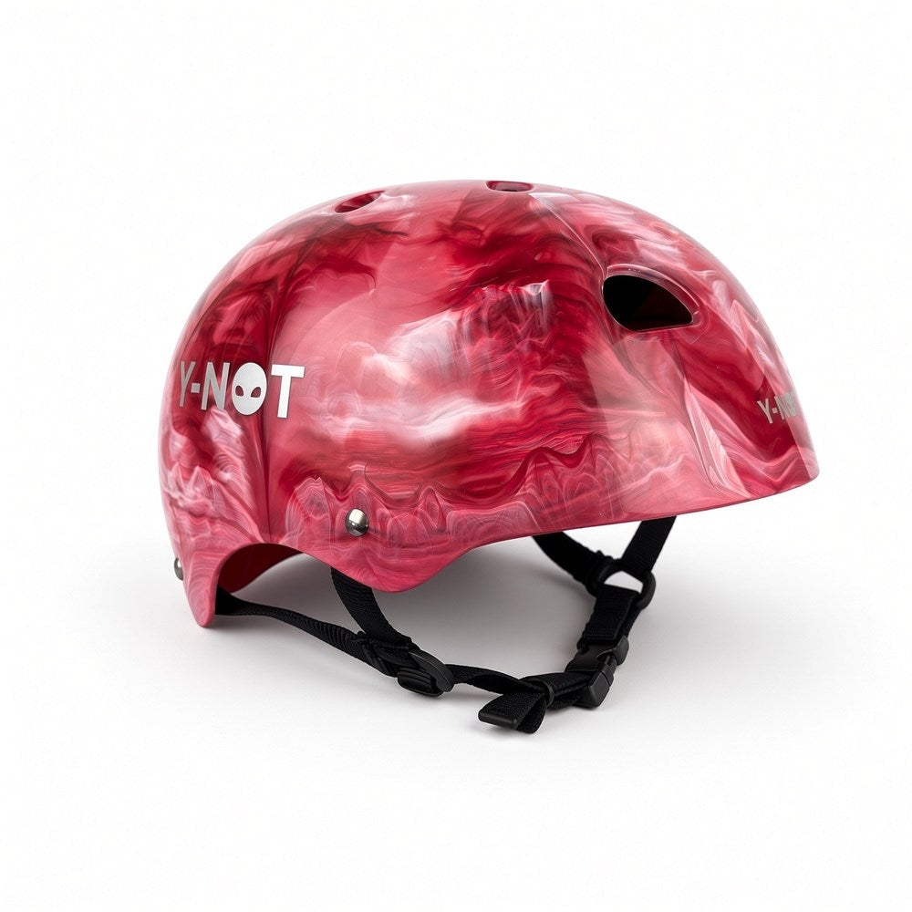 Y-Not-Skate-Helmet Pink-Swirl-2