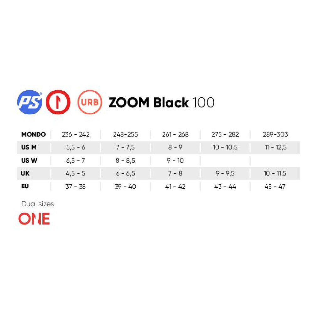 powerslide-one-zoom-black-100-Size-Chart