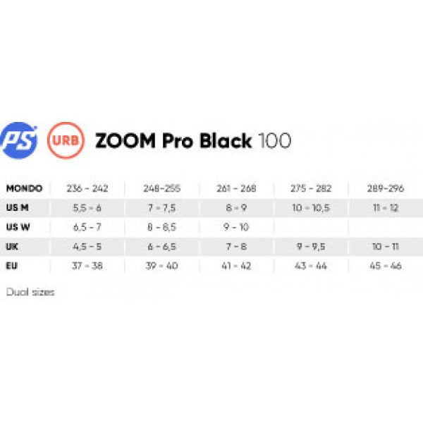 powerslide-zoom-pro-black-100-size-chart