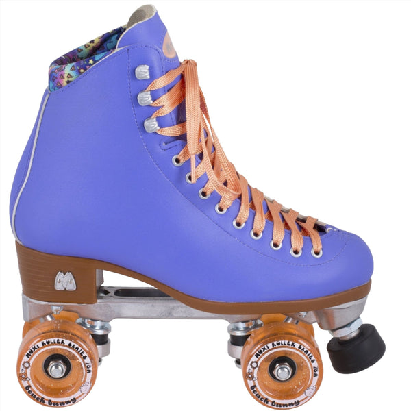 Moxi-Beach-Bunny-Peach-Roller-Skate-Outside