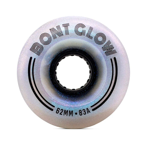 Bont-Glow-LED-Quad-Wheel-Angelic-Aqua-Front-Black-Logo