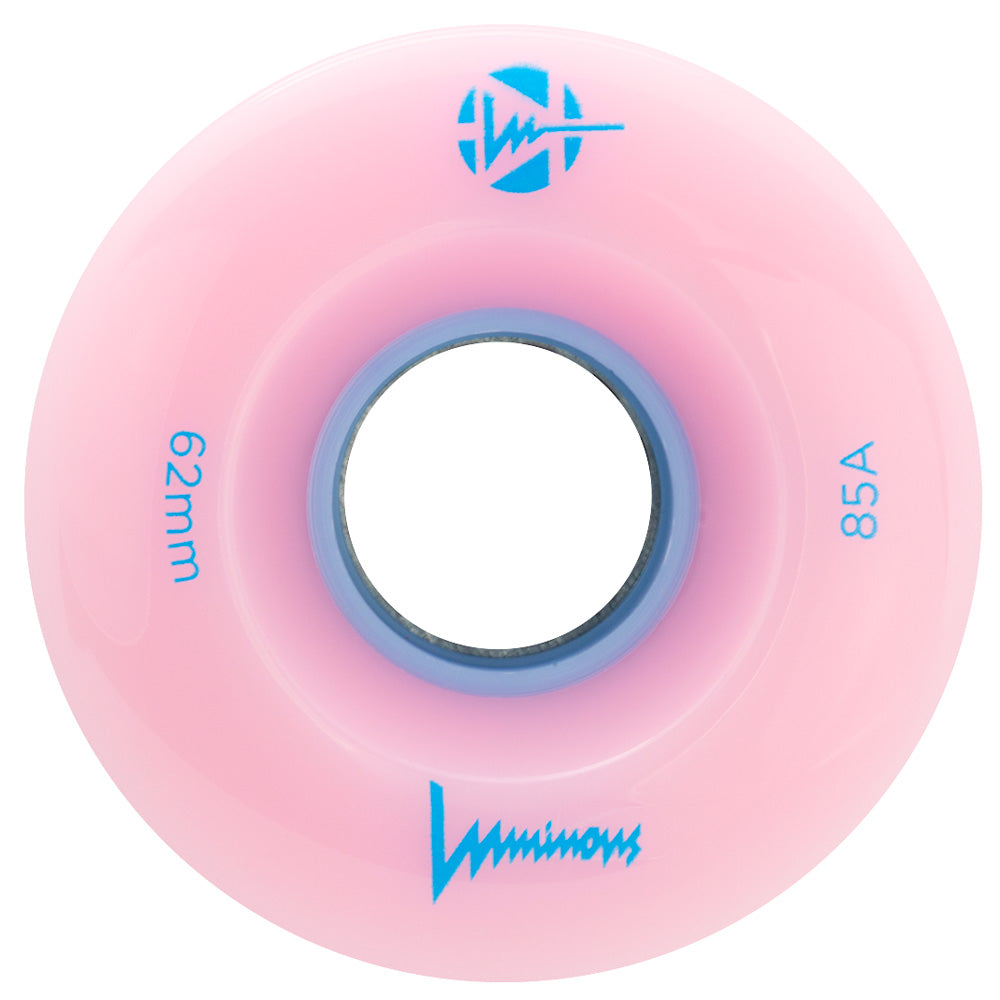 LUMINOUS-LED-Quad-62mm-Wheel-Pink-Light-Blue-85a